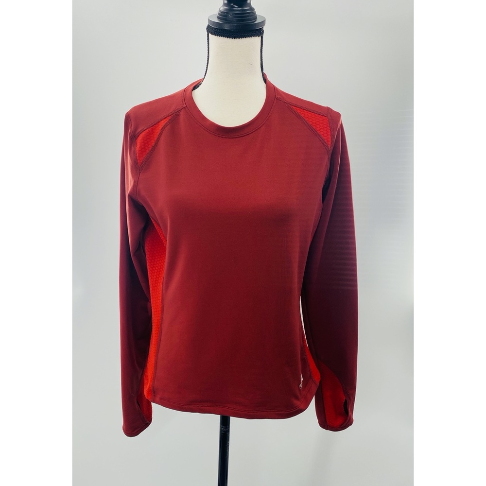 The North Face‎ Vapor Wick Flight Series Maroon Long Sleeve Running Top